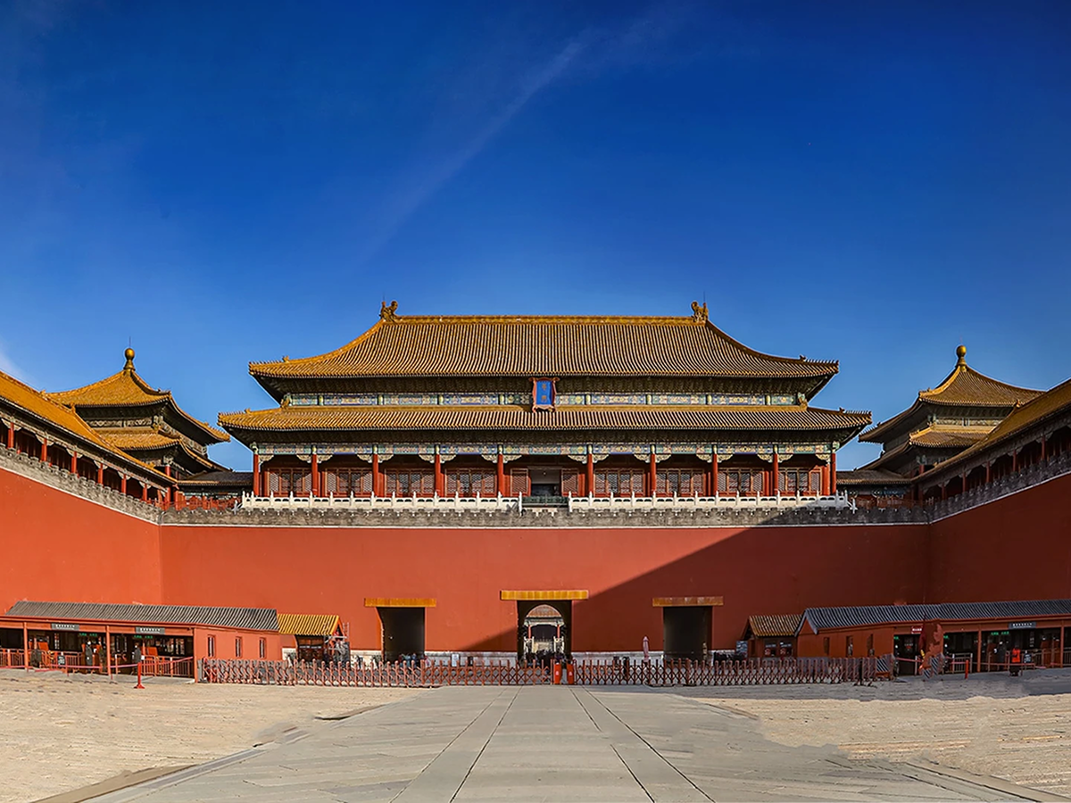 Meridian Gate, main entrance of the Forbidden City