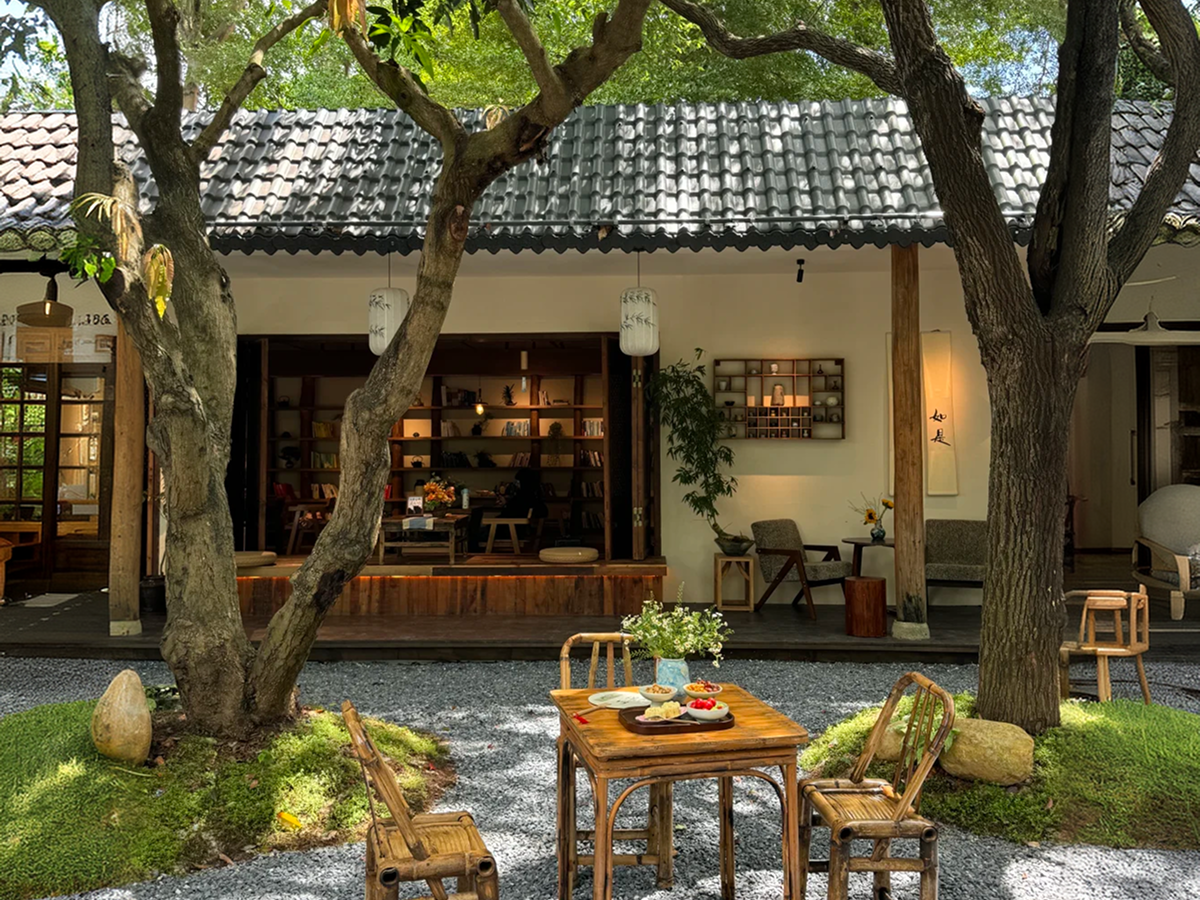 Chinese-style tea house