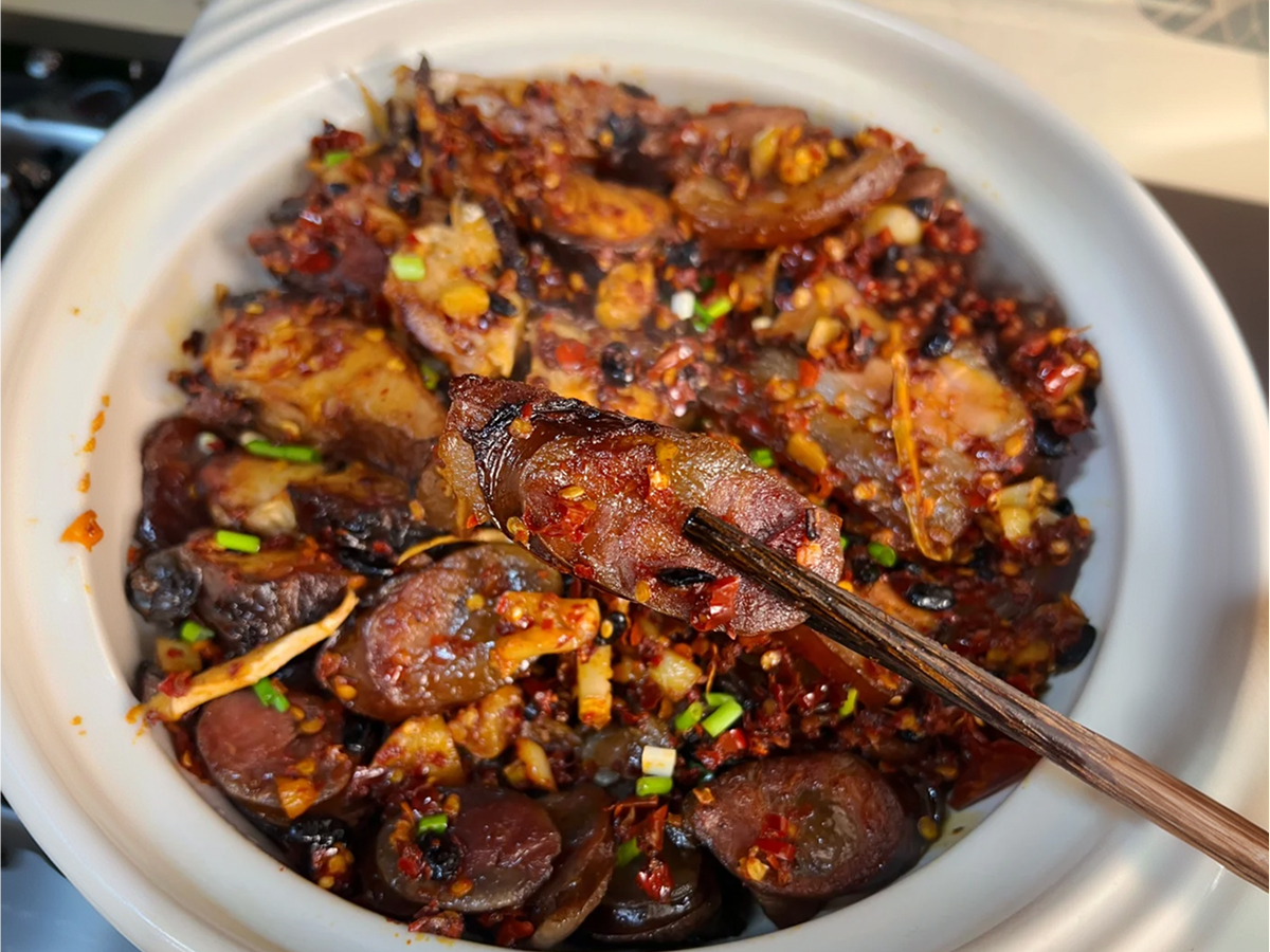 Preserved meat steamed - non halal