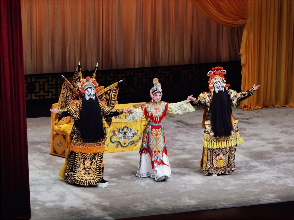 Watching Beijing Opera in Beijing