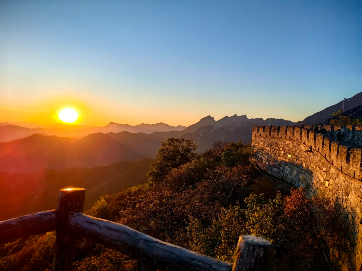 Great Wall of China Huairou District China: Mutianyu, Not Jiankou