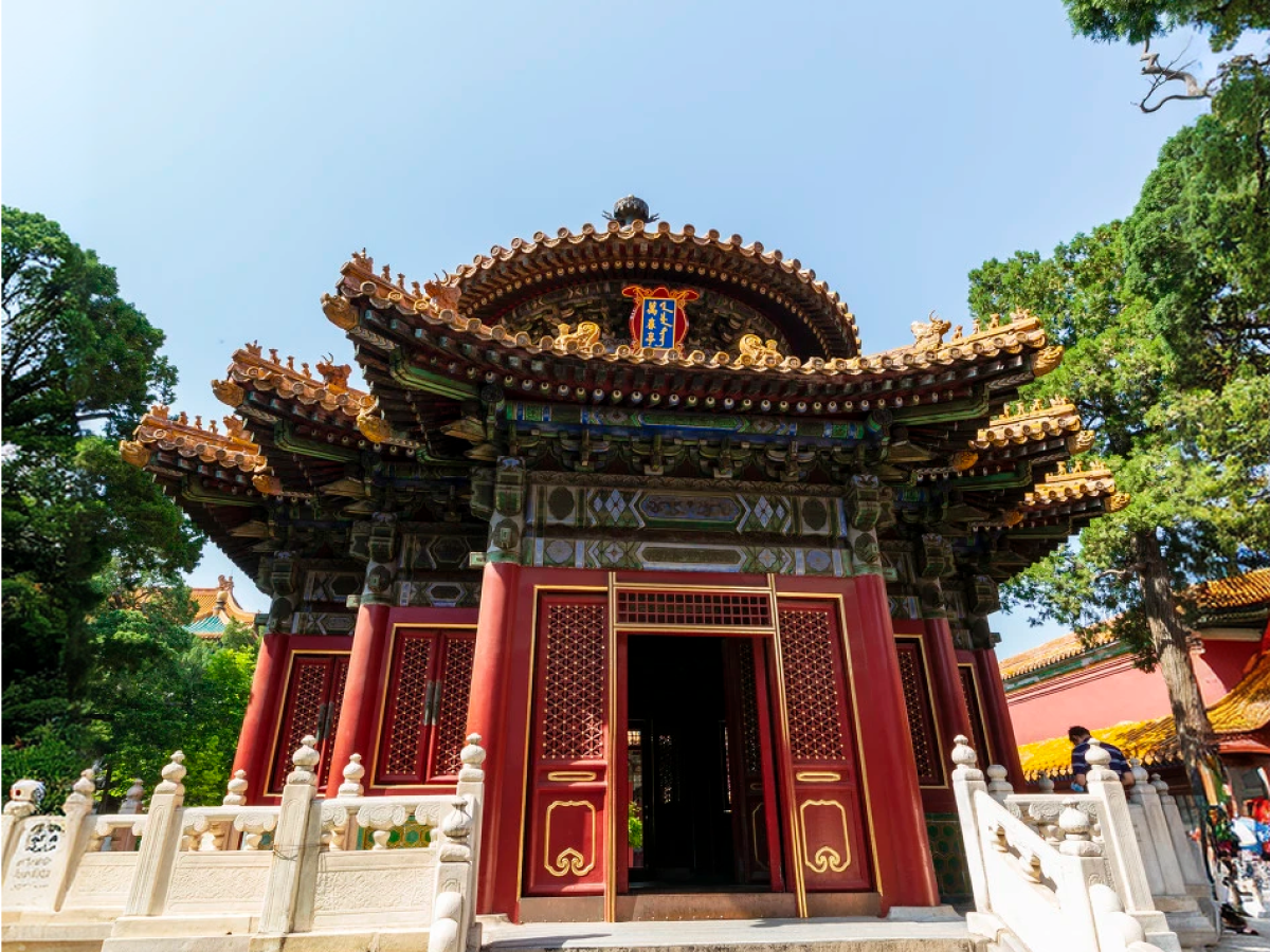 Wanchun Hall of the Forbidden City