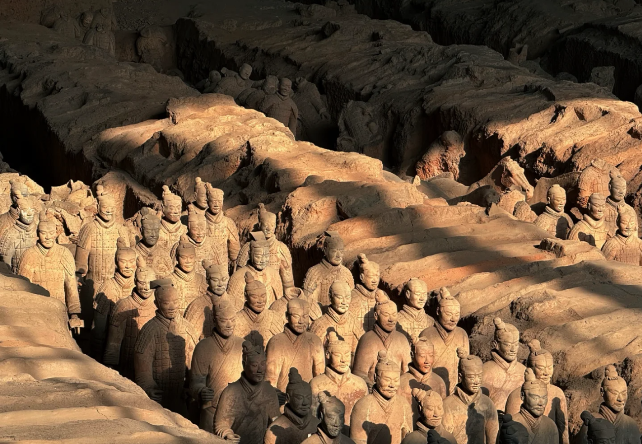 Terracotta Army warriors