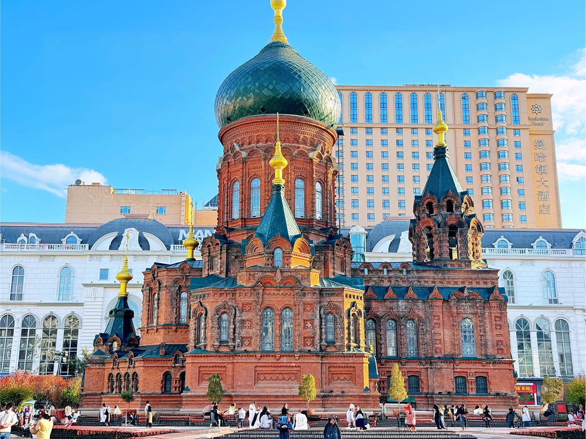 St Sophia Cathedral Harbin: Sequence It With Central Street
